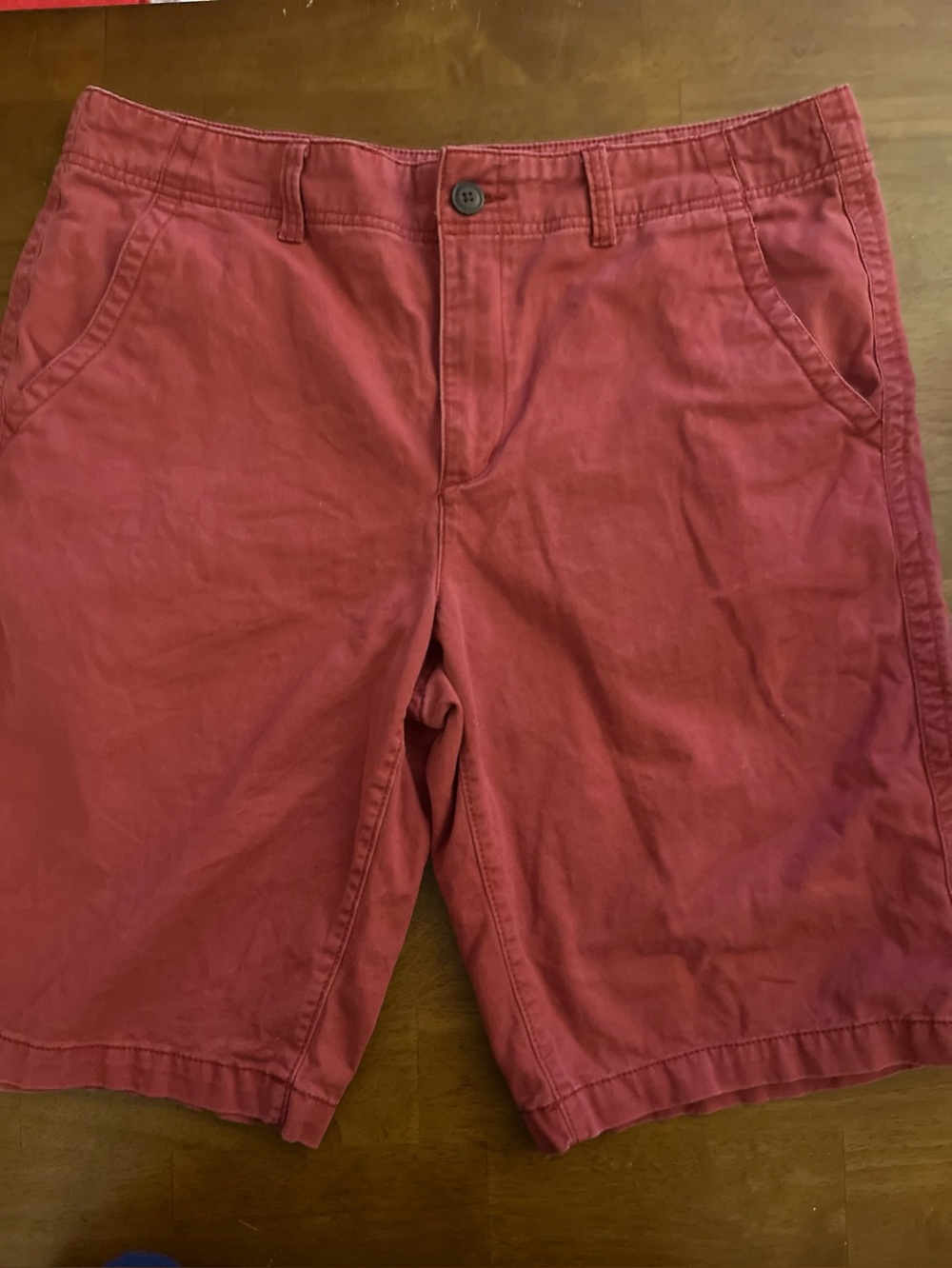 urban pipeline Men's Brick Red Flat-Front Shorts Size 36
